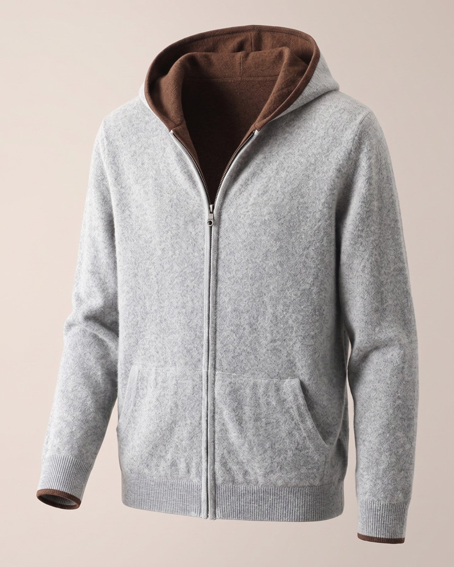 Romeo Cashmere Zip Hoodie